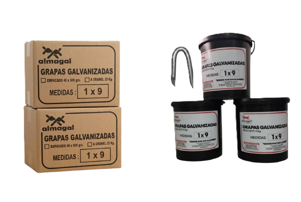 Grapas Galvanizadas - Producto